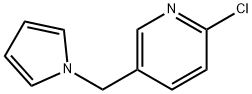 2-CHLORO-5-(1H-PYRROL-1-YLMETHYL)PYRIDINE Struktur