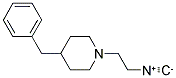 4-BENZYL-1-(2-ISOCYANO-ETHYL)-PIPERIDINE Struktur