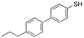 4-(4-N-PROPYLPHENYL)THIOPHENOL Struktur