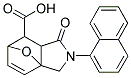 3-(1-NAPHTHYL)-4-OXO-10-OXA-3-AZATRICYCLO[5.2.1.0~1,5~]DEC-8-ENE-6-CARBOXYLIC ACID Struktur