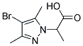 2-(4-BROMO-3,5-DIMETHYL-PYRAZOL-1-YL)-PROPIONIC ACID Struktur