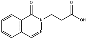 3-(1-OXO-1H-PHTHALAZIN-2-YL)-PROPIONIC ACID Struktur