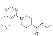 ETHYL 1-(2-METHYL-5,6,7,8-TETRAHYDROPYRIDO[4,3-D]PYRIMIDIN-4-YL)PIPERIDINE-4-CARBOXYLATE Struktur