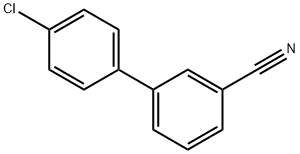 4'-CHLORO[1,1'-BIPHENYL]-3-CARBONITRILE Struktur