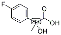 (R)-2-HYDROXY-2-METHYL(4-FLUOROBENZENE)ACETIC ACID Struktur