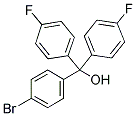 4-BROMO-4',4''-DIFLUOROTRITYL ALCOHOL Struktur