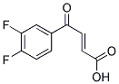 (2E)-4-(3,4-DIFLUOROPHENYL)-4-OXOBUT-2-ENOIC ACID Struktur