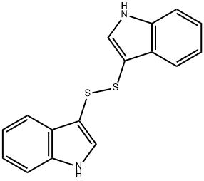 3,3'-DIINDOLYL DISULPHIDE Struktur