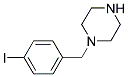 1-(4-IODOBENZYL)PIPERAZINE Struktur