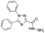 1,5-DIPHENYL-1H-[1,2,4]TRIAZOLE-3-CARBOXYLIC ACID HYDRAZIDE Struktur