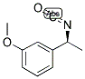 (S)-(-)-1-(3-METHOXYPHENYL)ETHYL ISOCYANATE Struktur