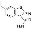 7-ETHYL[1,2,4]TRIAZOLO[3,4-B][1,3]BENZOTHIAZOL-3-AMINE Struktur