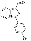 3-(4-METHOXYPHENYL)IMIDAZO[1,5-A]PYRIDINE-1-CARBALDEHYDE Struktur