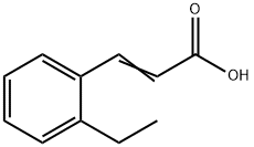 3-(2-ETHYL-PHENYL)-ACRYLIC ACID Struktur