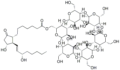 PROSTGLANDIN E1-ALPHA-CYCLODEXTRIN COMPLEX Struktur