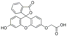 FLUORESCEIN-O'-ACETIC ACID Struktur