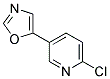 2-CHLORO-5-(1,3-OXAZOL-5-YL)PYRIDINE Struktur