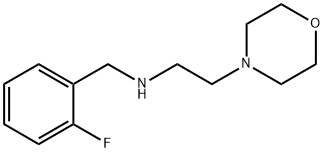 (2-FLUORO-BENZYL)-(2-MORPHOLIN-4-YL-ETHYL)-AMINE Struktur