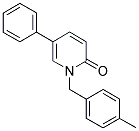 1-(4-METHYLBENZYL)-5-PHENYLPYRIDIN-2(1H)-ONE Struktur