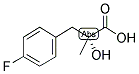 (R)-2-HYDROXY-2-METHYL(4-FLUOROBENZENE)PROPANOIC ACID Struktur