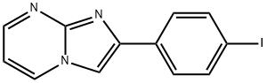 2-(4-IODOPHENYL)IMIDAZO[1,2-A]PYRIMIDINE Struktur