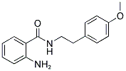 2-AMINO-N-[2-(4-METHOXY-PHENYL)-ETHYL]-BENZAMIDE Struktur