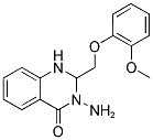 3-AMINO-2-(2-METHOXY-PHENOXYMETHYL)-3H-QUINAZOLIN-4-ONE Struktur