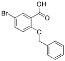 2-BENZYLOXY-5-BROMO-BENZOIC ACID Struktur