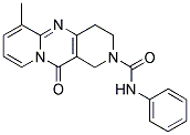 6-METHYL-11-OXO-N-PHENYL-4,11-DIHYDRO-1H-DIPYRIDO[1,2-A:4',3'-D]PYRIMIDINE-2(3H)-CARBOXAMIDE Struktur