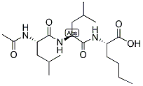 N-ACETYL-LEU-LEU-NLE-H Struktur