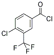 4-CHLORO-3-(TRIFLUOROMETHYL)BENZOYL CHLORIDE Struktur