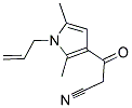 3-(1-ALLYL-2,5-DIMETHYL-1H-PYRROL-3-YL)-3-OXO-PROPIONITRILE Struktur