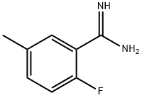 2-FLUORO-5-METHYL-BENZAMIDINE Struktur