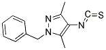 1-BENZYL-4-ISOTHIOCYANATO-3,5-DIMETHYL-1H-PYRAZOLE Struktur