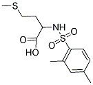 2-([(2,4-DIMETHYLPHENYL)SULFONYL]AMINO)-4-(METHYLTHIO)BUTANOIC ACID Struktur