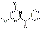 (4,6-DIMETHOXYPYRIMIDIN-2-YL)BENZYL CHLORIDE Struktur