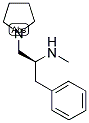 (S)-METHYL-(2-PHENYL-1-PYRROLIDIN-1-YLMETHYL-ETHYL)-AMINE Struktur