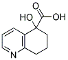 5-HYDROXY-5,6,7,8-TETRAHYDROQUINOLINE-5-CARBOXYLIC ACID Struktur