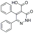 3-OXO-5,6-DIPHENYL-2,3-DIHYDRO-PYRIDAZINE-4-CARBOXYLIC ACID Struktur