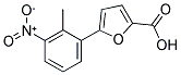 5-(2-METHYL-3-NITROPHENYL)-2-FUROIC ACID Struktur