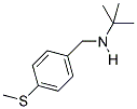 N-(TERT-BUTYL)-N-(4-(METHYLTHIO)BENZYL)AMINE Struktur