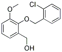 (2-[(2-CHLOROBENZYL)OXY]-3-METHOXYPHENYL)METHANOL Struktur