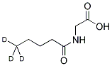 VALERYL (5,5,5-D3)GLYCINE Struktur