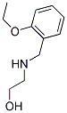 2-((2-ETHOXYBENZYL)AMINO)ETHANOL Struktur