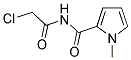 1-METHYL-1H-PYRROLE-2-CARBOXYLIC ACID (2-CHLORO-ACETYL)-AMIDE Struktur