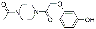 3-[2-(4-ACETYLPIPERAZIN-1-YL)-2-OXOETHOXY]PHENOL Struktur