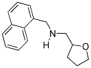 1-(1-NAPHTHYL)-N-(TETRAHYDROFURAN-2-YLMETHYL)METHANAMINE Struktur