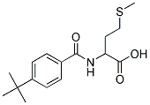 2-[(4-TERT-BUTYLBENZOYL)AMINO]-4-(METHYLTHIO)BUTANOIC ACID Struktur