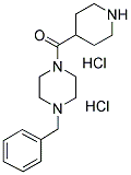 (4-BENZYLPIPERAZIN-1-YL)PIPERIDIN-4-YL-METHANONE DIHYDROCHLORIDE Struktur