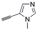 5-ETHYNYL-1-METHYL-1H-IMIDAZOLE Struktur